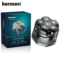 KENSEN Electric Head Shavers for Bald Men 6D Magnetic Razor Hair Trimmer USB Rechargeable LED Display Waterproof Beard Shavers 1