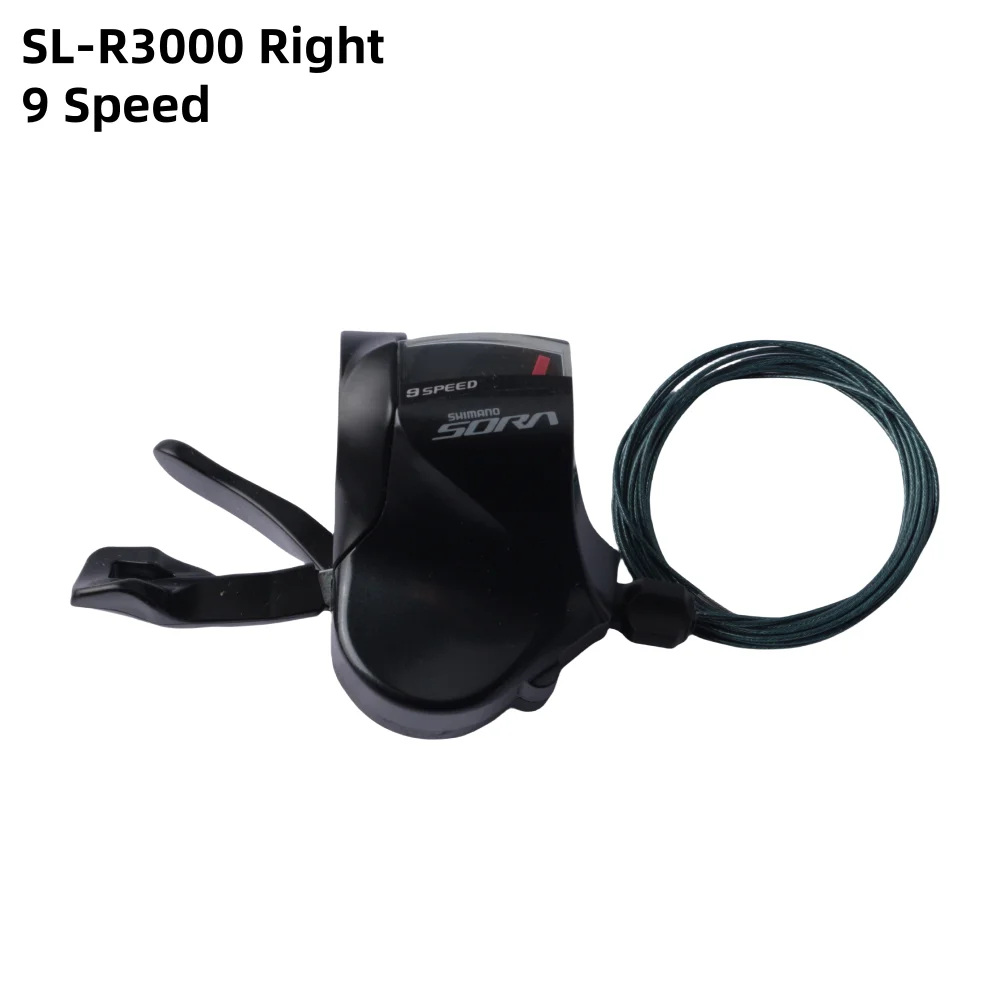 Sora 2x9 シフター ブラック SORA デュアルコントロールレバー 9スピード