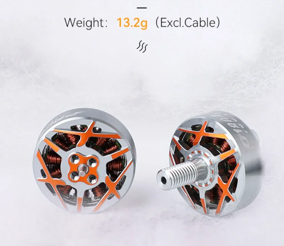 T-MOTOR T-Hobby Drones DIY Parts P1804 4-6S KV2400/KV3400 Brushless Motor For Fpv Drone Motor Drone FPV Freestyle Version thumbnail 2