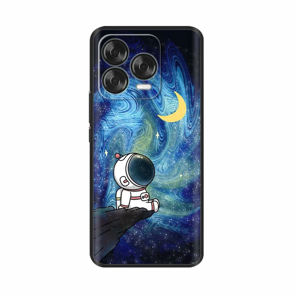 Colorful Flowers Pattern Soft TPU Silicone Phone Case Cover
