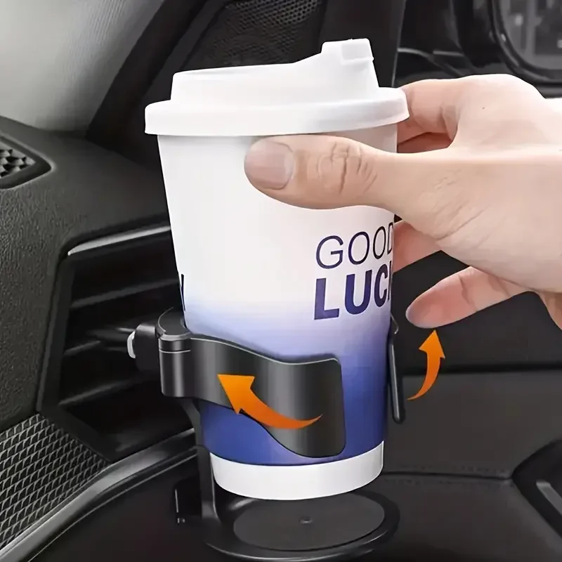 Car Cup Holder Air Vent Outlet Drink Coffee Bottle Holder Can Mounts Holders Beverage Ashtray Mount Stand Universal Accessories