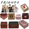 Sitcom Friends Wooden Music Box DIY Musical I Will Be There for You Mechanical Friendship Souvenir Christmas Party New Year Gift 1