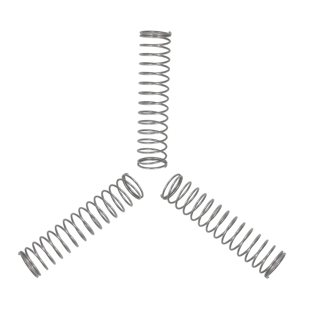 3 Pcs Trumpet Button Spring Replacements Stainless Steel Repair Parts Accessories Suitable Most Trumpets