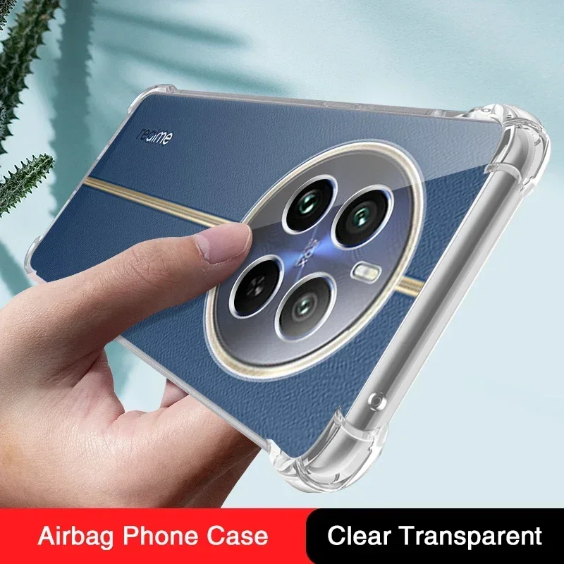 Luxury Clear Airbag Shockproof Phone Case - 360° Soft Anti-Fall Armor Cover