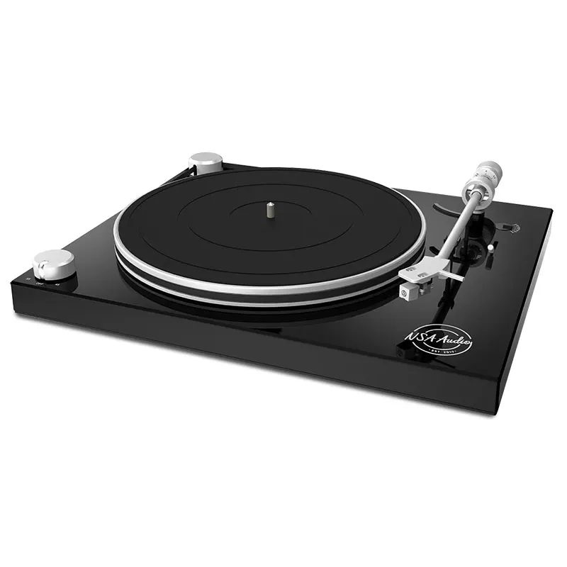 

high end Wooden desktop multifunctional Modern Retro 3 speed vintage LP record multiple dj turntable vinyl player