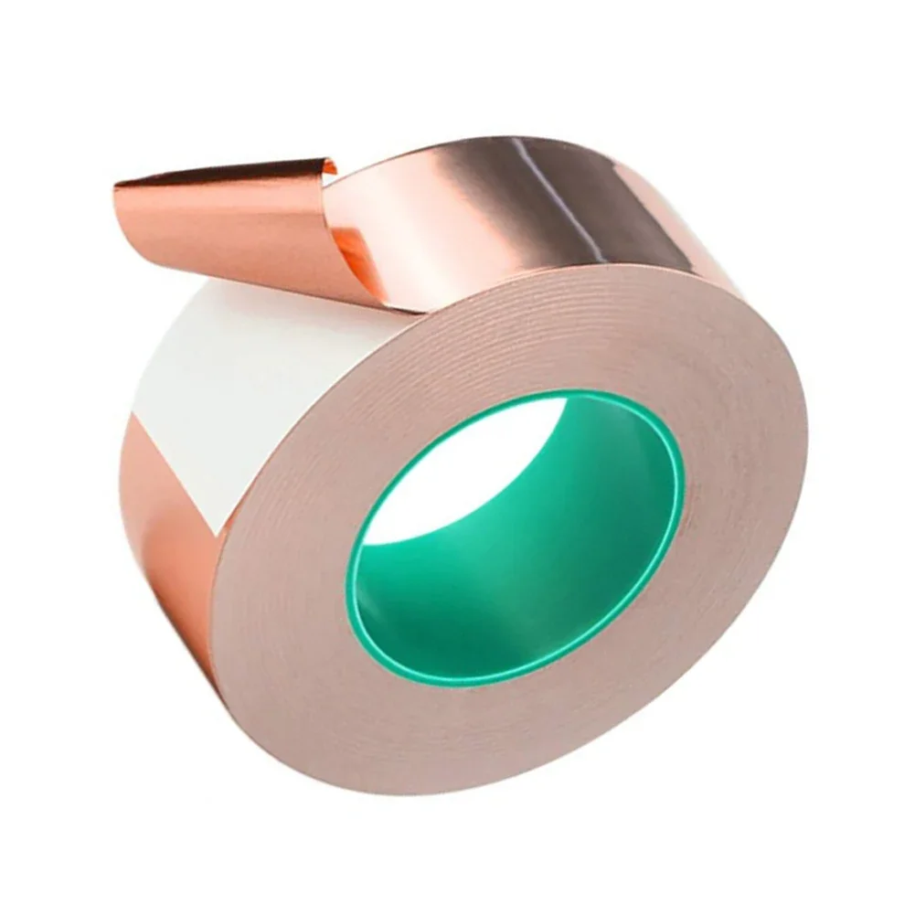 

Fitment Copper Tape Decorative High Quality Conductive Adhesive Coating Conductivity Pots And Beds Aesthetics Garden Decorations