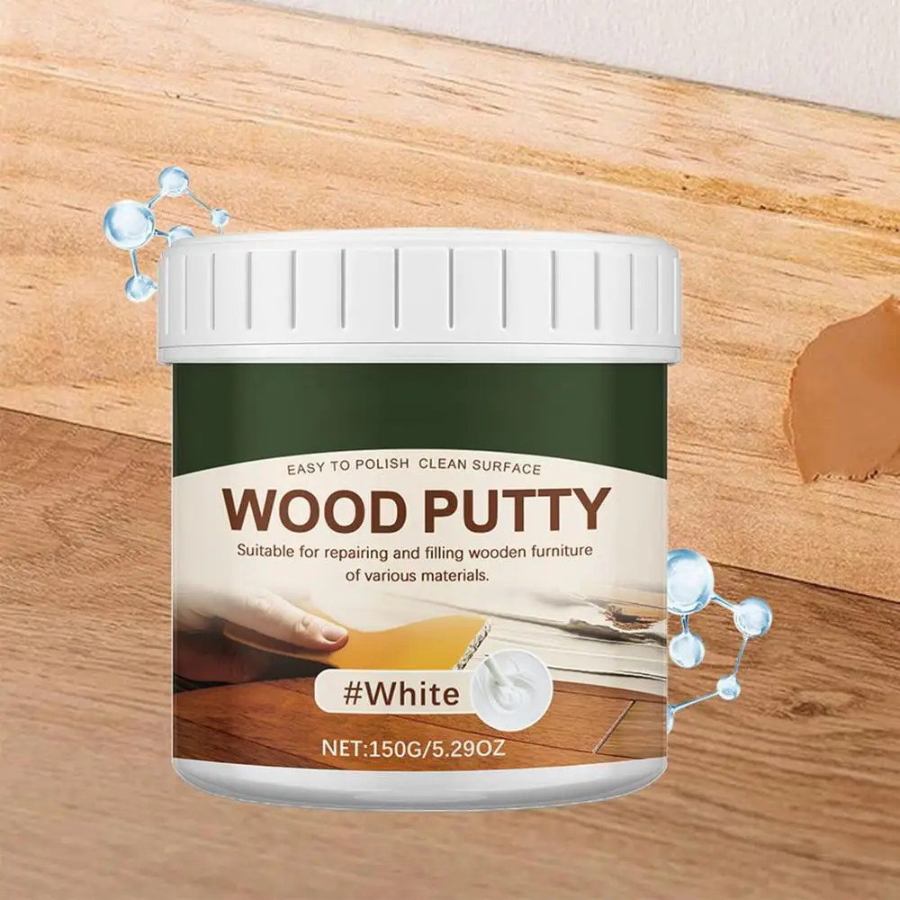 Description Picture 4 of itemWood Filler 150g Stainable Wood Crack Filler Wood Furniture Repair Kit Touch Up Wood Putty Wood Caulking Filler For Repairing