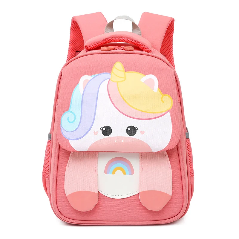 Animal Prints Children Cartoon Animals Backpack Girl Boys Backpack Toddler Kids School Bag Kindergarten Cartoon School Backpack