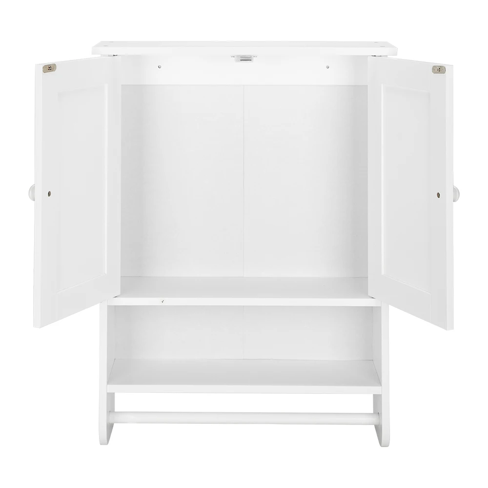 Wall Hanging Cabinet with Two Doors Wall Washer Storage Cabinet 6