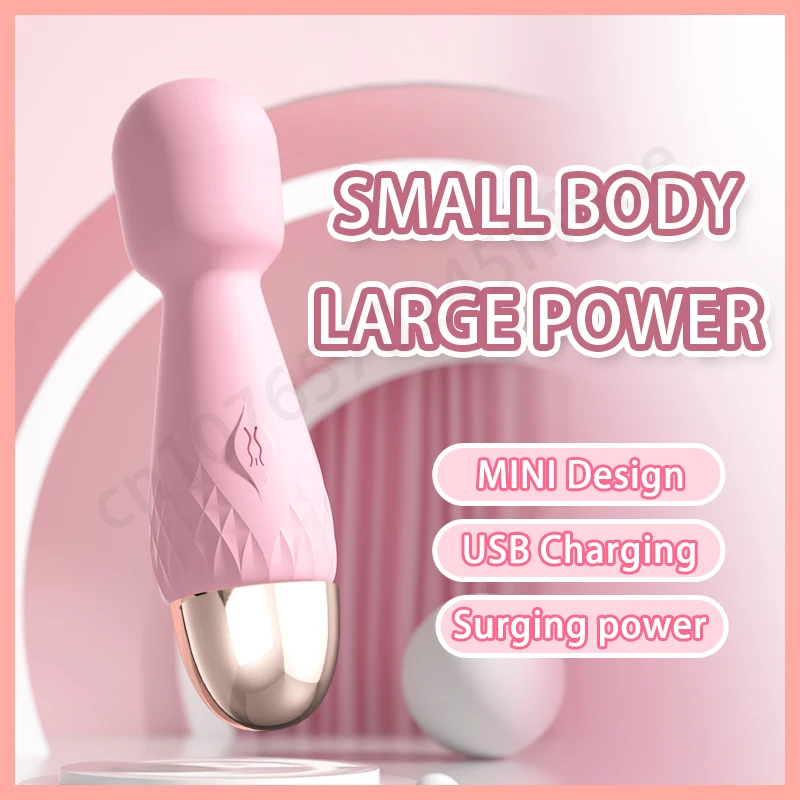 Vaginal Vibrators Clitoris Vibrator Clit Sucking Vibrator Female Sex Toys Vibrator Sex Toy 10 Modes Vibration Mini Vibrator Magic Stick USB Charging Massager G-Spot Masturbator for Women Adult