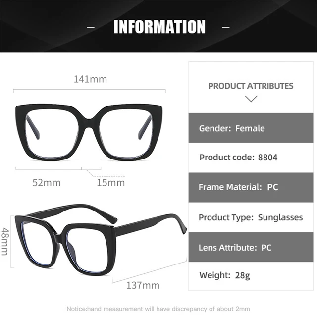 Retro Square Anti Blue Light Optical Glasses Frames Women 2022 Luxury Brand Designer Fashion Prescription Computer Eyeglasses 5