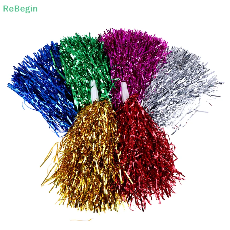 Cheerleading Flower Cheer Dance Competition Cheerleading Party Fancy Cheering 1PC 20CM cheerleading pom poms