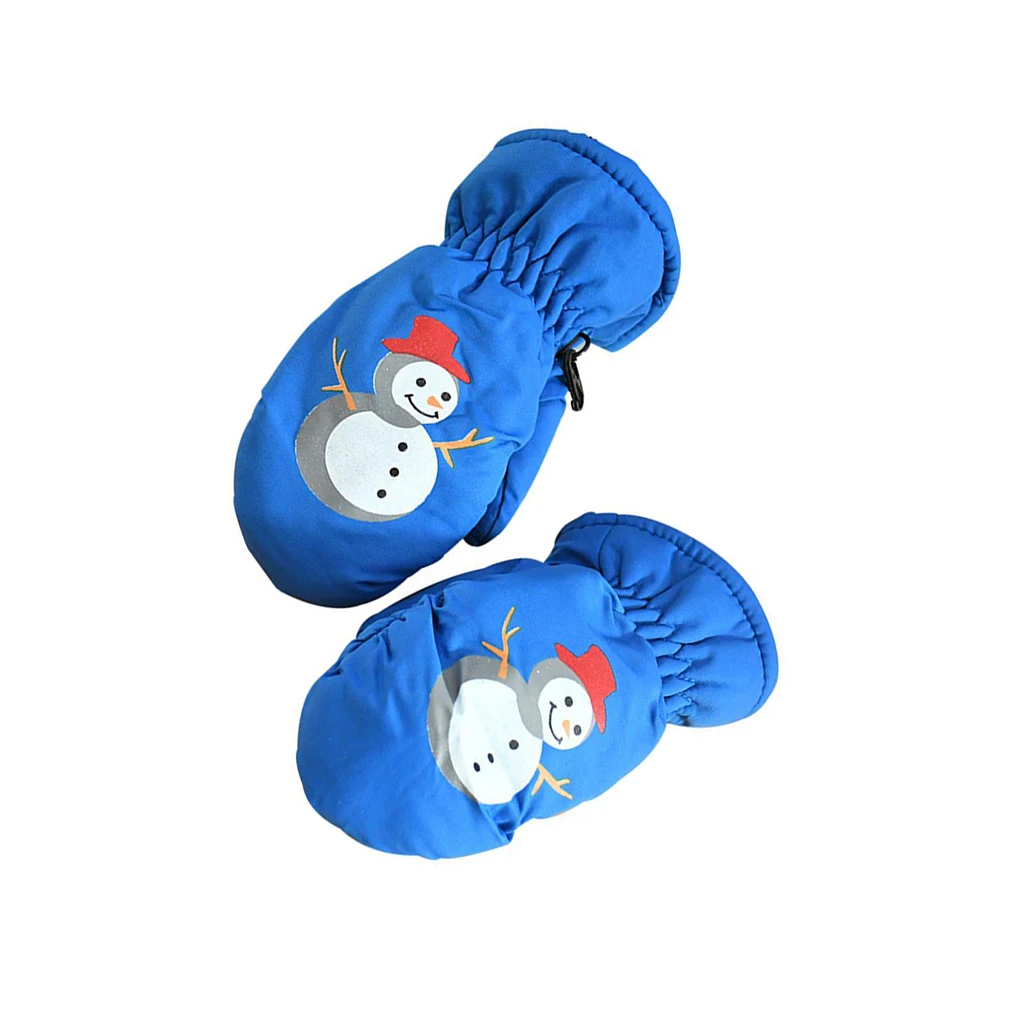 

Kids Ski Gloves Full-Fingers Winter Mittens Hand Warmer Outdoor Sports