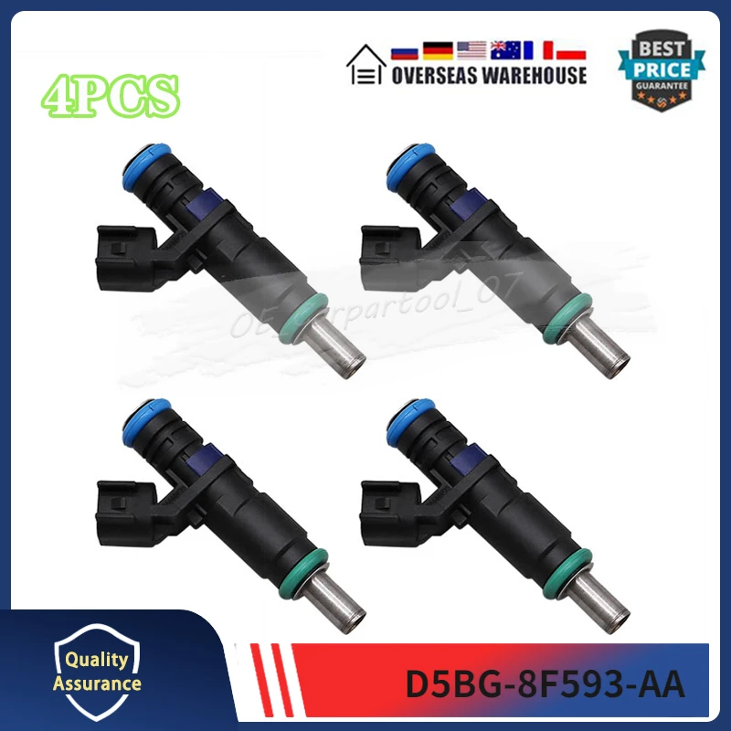 

D5BG-8F593-AA Fuel Injectors 4Pcs Fits For FORD EXPEDITION