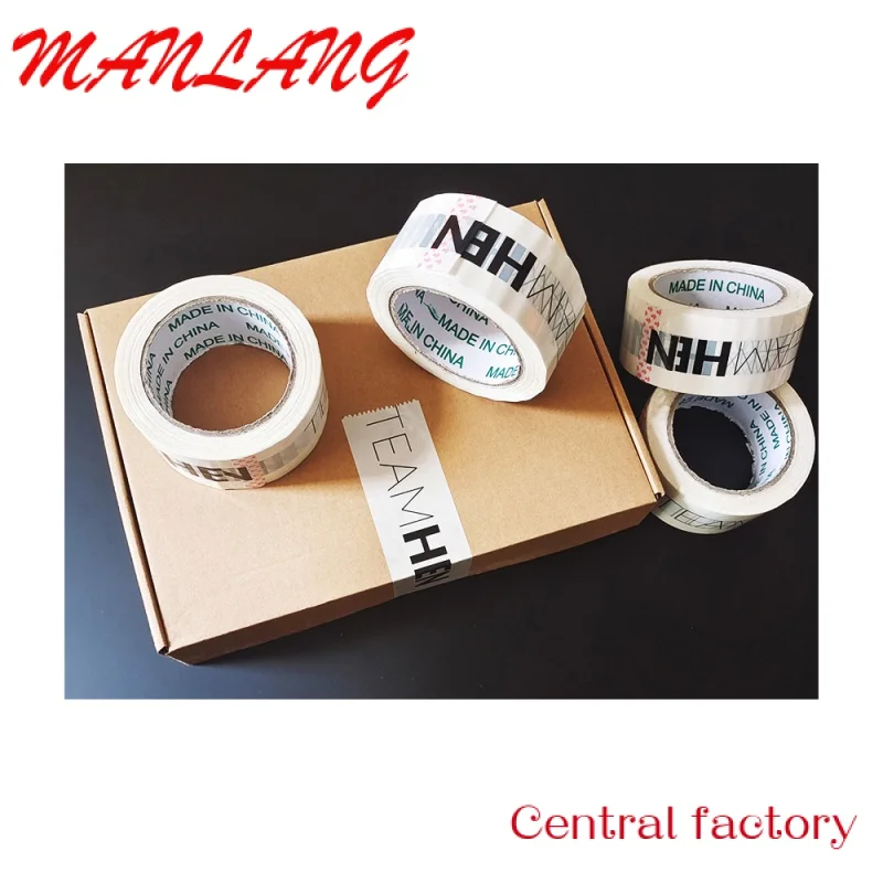 China Custom BOPP OPP Acrylic Adhesive Package Shipping Carton Sealing Tape  with Logo Color Printed Packing Tape factory and manufacturers