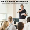SHIDU 18W Portable Wireless Bluetooth Speaker Waterproof Voice Amplifier With UHF Microphone For Teacher Support TF M800 3