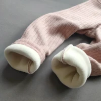 Girls' Leggings New Autumn Winter Cashmere Warm Pants Children's Casual Elasticity Slim Pants Fleece Thickening Trousers 5