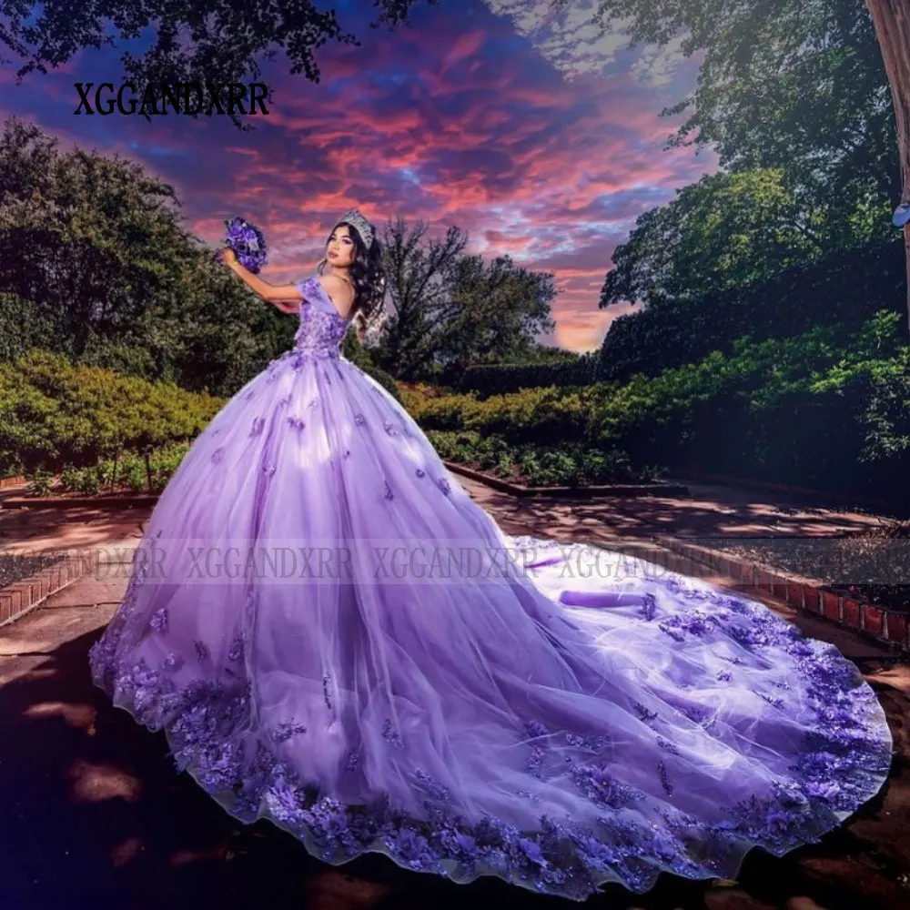 Vestido para Aniversário de 15 Anos Roxo: Tudo o Que Você Precisa Saber, image size:1000x1000