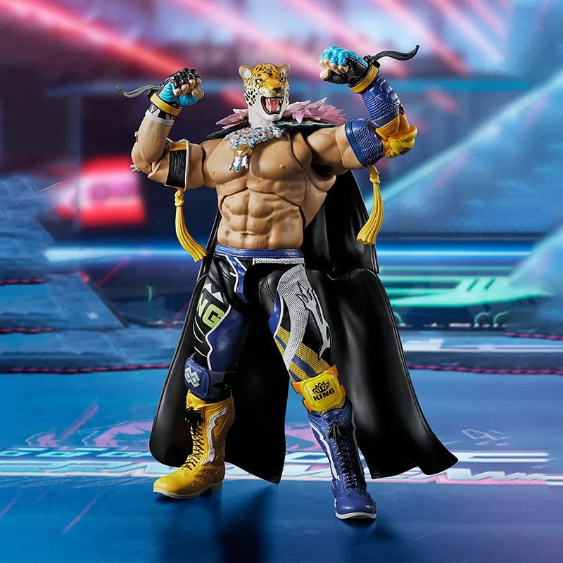 Bandai Tekken 8 Anime Figure SHF King Anger Of The Beast Action