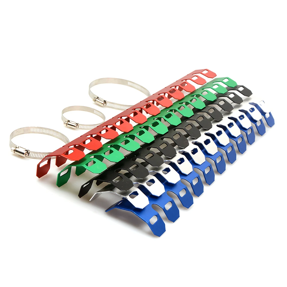 Moto Scarico Shield Cover Heat Shield Guard Protezione Del Tubo Di Scarico Per Guzzzi Breva 750 850 /1100/1200 V7 Classic Stone/Special