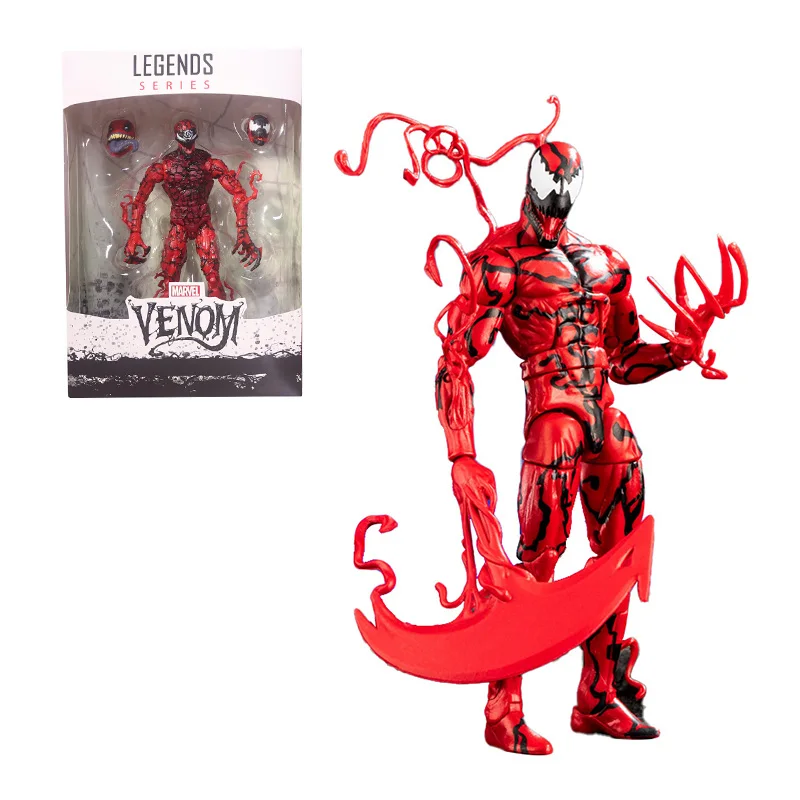 Original Venom Movie Action Figure Modello Da Collezione Marvel Venom Bat Spider Man Figurine Toy Doll Legends Statue Child Toy Gift