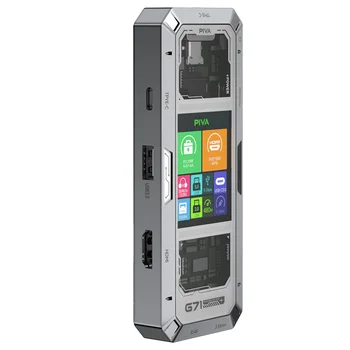 PIVA G71 7 in 1 Aluminum Alloy Office Docking Station Smart Screen Display Type-C to HDMI2.0 USB3.0 HUB PD100W Adapter 2