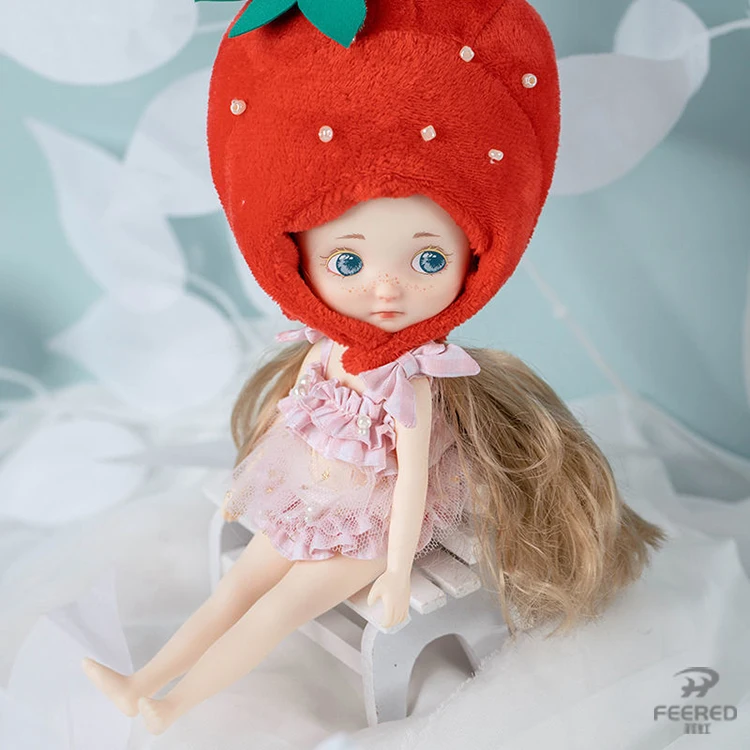 pipitom-skin-sugar-doll-strawberry-net-red-doll-joint-princess-girl-gift-toys-for-girls-dolls-for-girls-doll