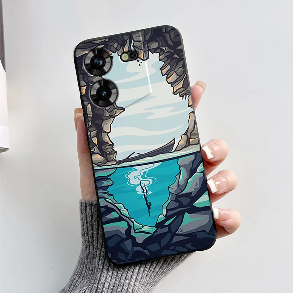 Matte Liquid Silicone Marble Soft Phone Case Cover and Bumper