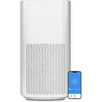 Air Purifiers for Home Large Room Ft with Smart Monitor Sleep Mode 3-in-1 Filter for Smoke Pet Allergies Dust and Odor White 1