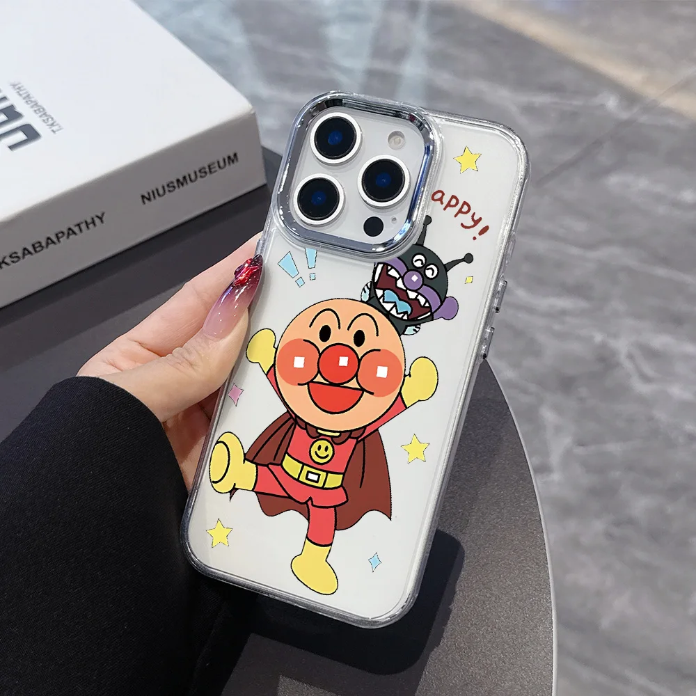 Transparent Soft Cover with Funny Anime Anpanmans Design