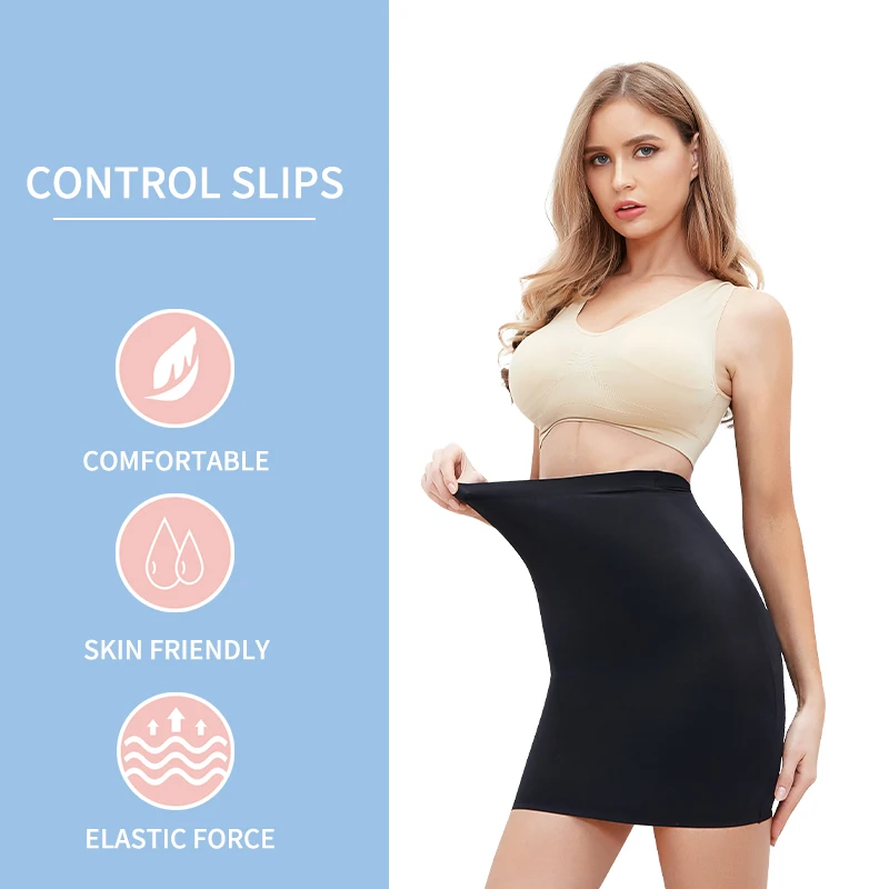 Joyshaper Shaping Half Slips for Women Underskirt Tummy Control Slip  Slimming Shapewear Body Shaper Underwear : : Fashion