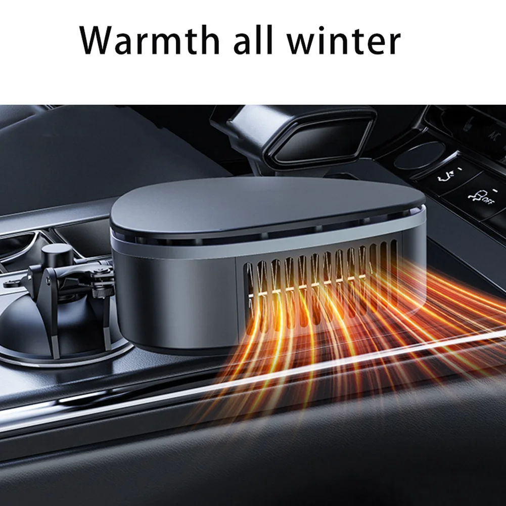 2 In 1 Car Heater 12V 120W Portable Powerful Car Heater 360 Degree