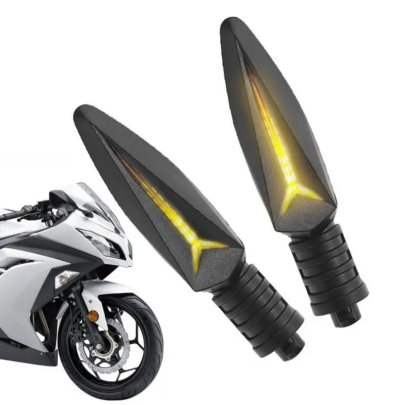 

Motorcycle LED Turn Signal 2Pcs Waterproof Indicator Lights Motorcycle Directional Lamp for BMW R1200 GS ADV K1300R R800GS