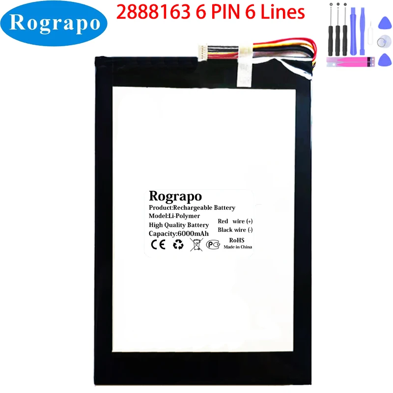 Nuova Batteria Per Tablet Pc 3.8V 6000Mah Alldocube 2888163