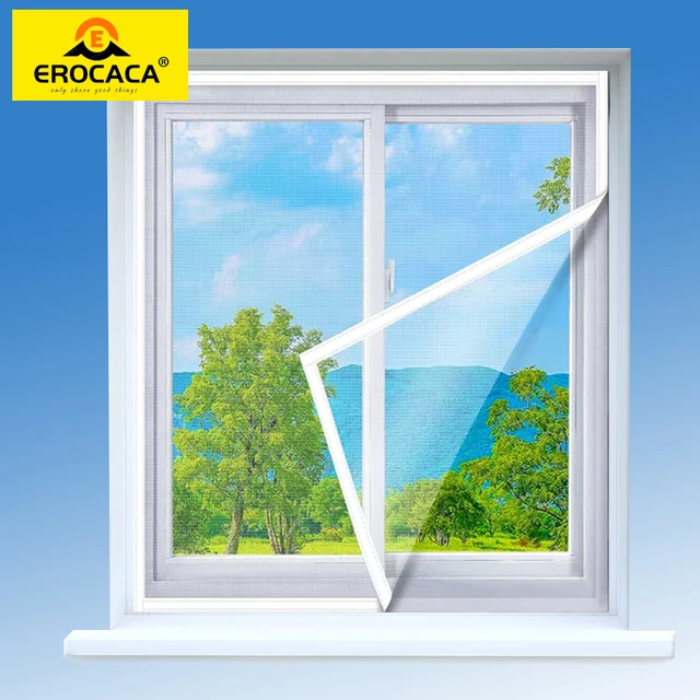 Moustiquaire fenêtre taille personnalisée  Moustiquaire blanche taille  personnalisée-Insecte moustique-Aliexpress