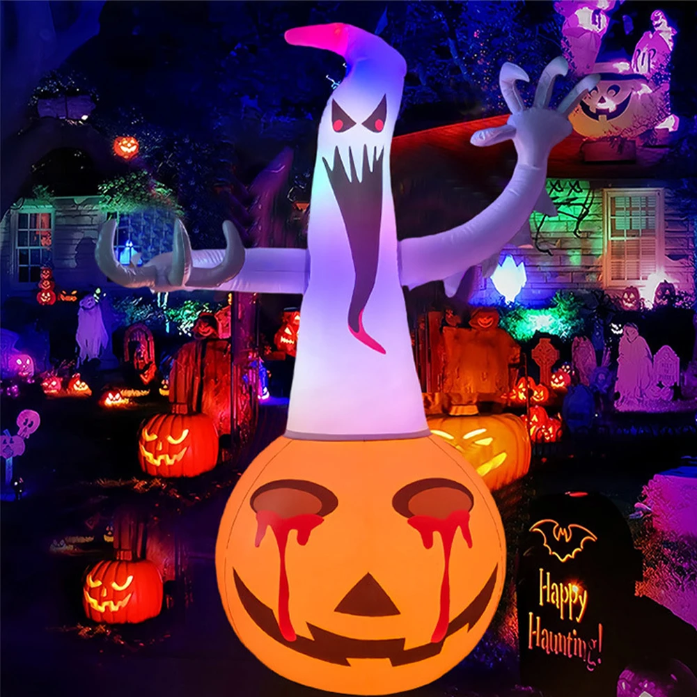 Description Picture 4 of itemHalloween Inflatable Bat Light-Up Toy LED Bat Inflatable Balloon Glow-in-the-Dark Ornament Light Tumbler Yard Garden Party Decor