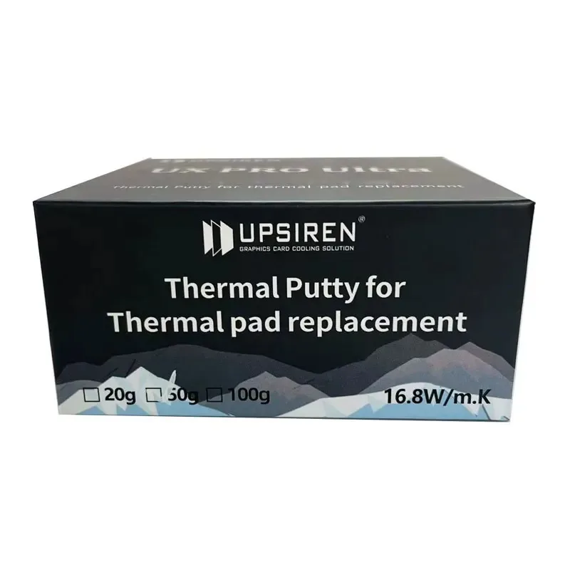 Upsiren-putty Térmico ux Ultra Pro para Processador Vga Gpu ic Bloqueio de Calor Arrefecimento Rápido Substituição da Almofada 16.8w mk - Imagem 6