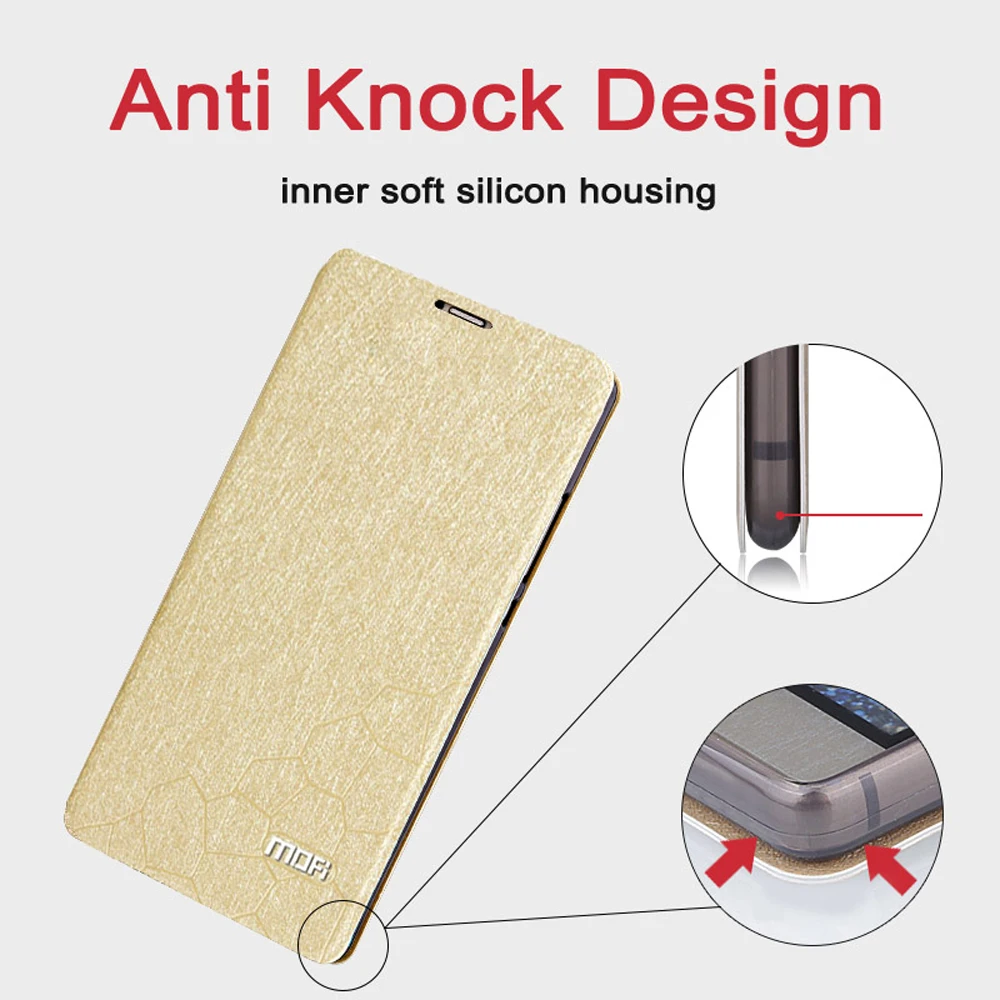 Flip Case for Huawei Honor 10 Cover Honor 10 Case Stand Leather TPU Slim Book Back Luxury Glitter Mofi Silicon Men