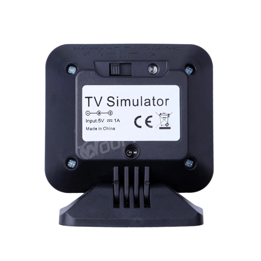 LED Fake TV Simulator USB Powered Anti-burglar Security Device with Timer Function for Home Apartments Dormitories 4