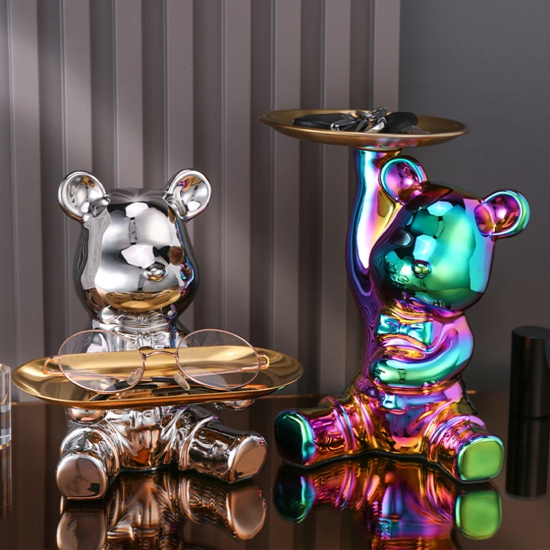 

Роскошные украшения, маленькие украшения для кукол, Мультяшные статуи для гостиной, ТВ-кабинета, украшения для винного шкафа.