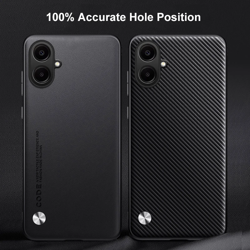 Luxury PU Leather Shockproof Phone Case - Full Protection Back Cover