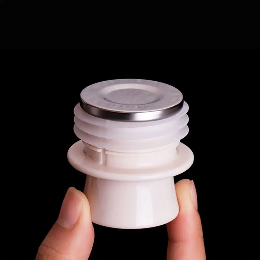 Stainless Steel Silicone Thermos Bottle Stopper Cap