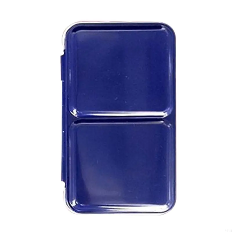 Y5LB Solid Watercolor Packing Box Gift for Painting Lovers Empty Watercolor Tins Box Paint for Case Amateur Hobbyist