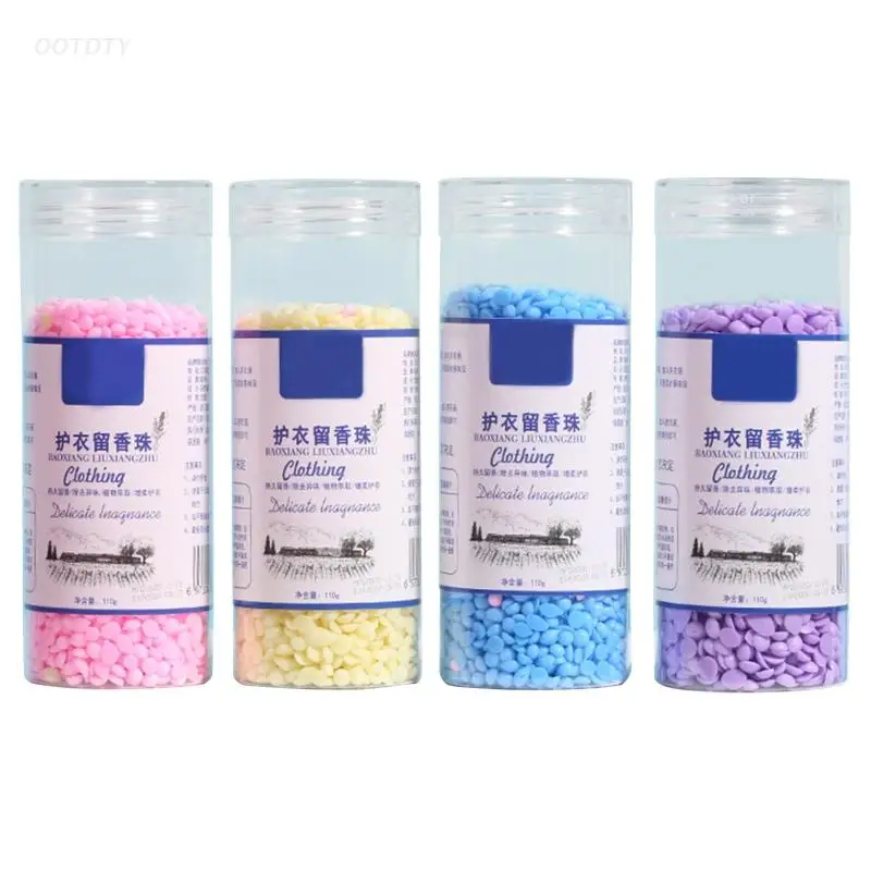 110g Bottle Laundry Beads Lasting Fragrance Odor Remover Scent Bead for Washing Machine Clothes Clean Detergent Supplies MB