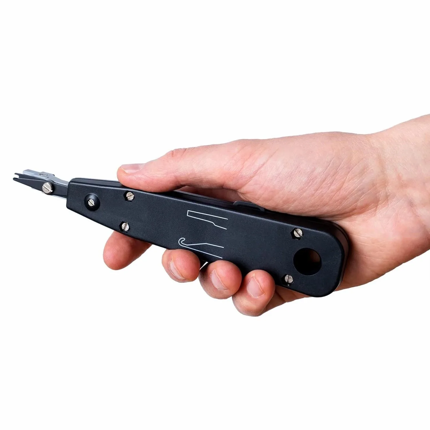 Punch Down Tool 110 Wire Cutter Knife Telecom Pliers For Rj45 Keystone Jack Network Cable Telephone Module Patch Panel