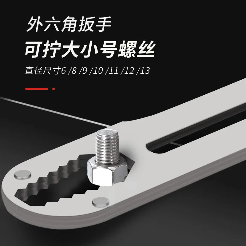 Utility Knife Function Knife Retractable Portable Cleaning Knife with Screw Wrench