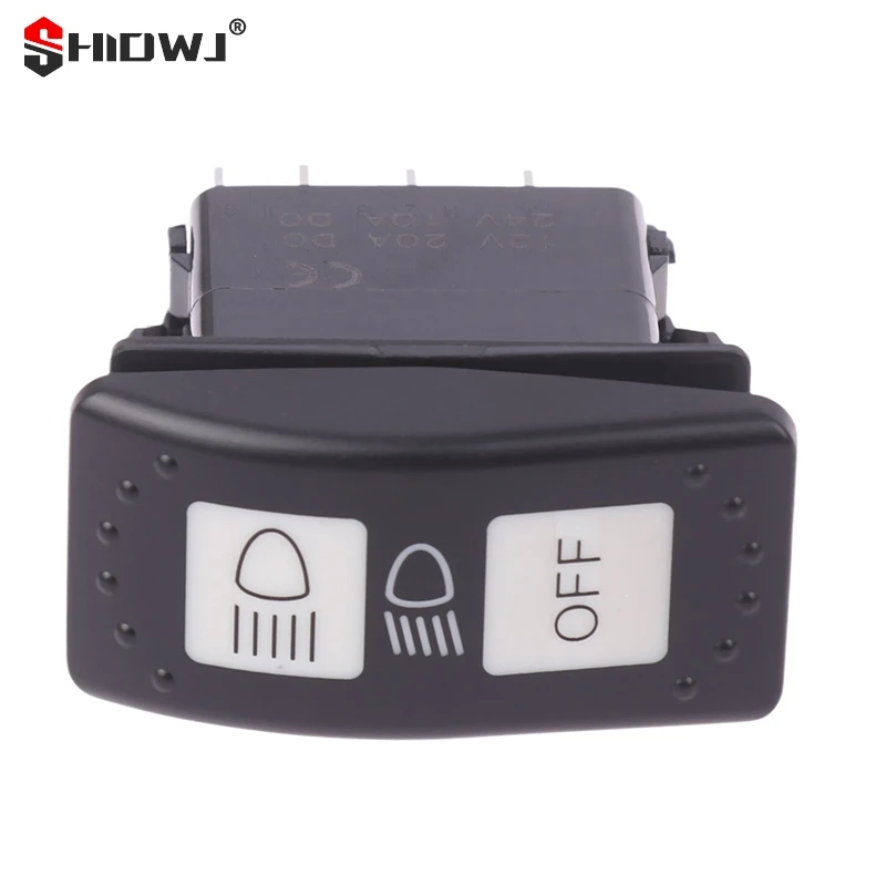 Headlight Switch Light For Can Am Defender HD10 Max HD10 Maverick X3 Turbo Sport Trail ABS Plastic 20 AMP Switch #710004492