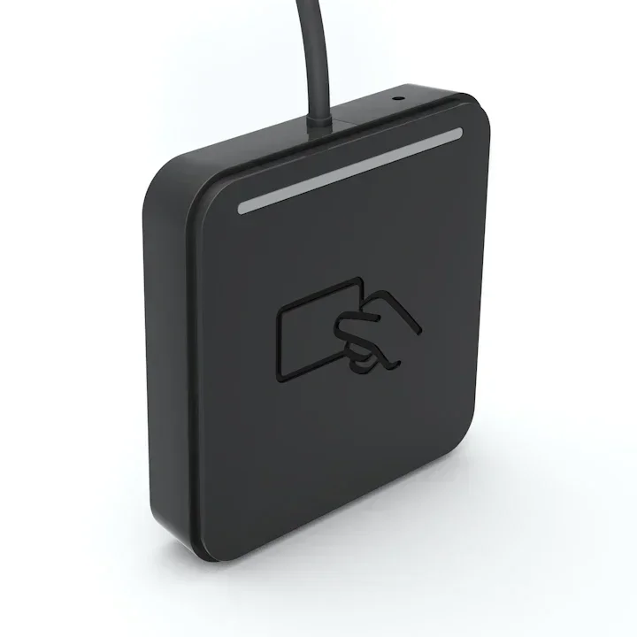 13.56MHZ 도어 액세스 제어 시스템 IC 또는 ID 카드 리더기 ISO/IEC14443 ISO/IEC15693 USB 카드 발급기