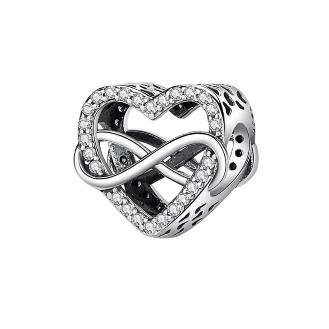 

Женское украшение «Бесконечная любовь», серебро 925 пробы