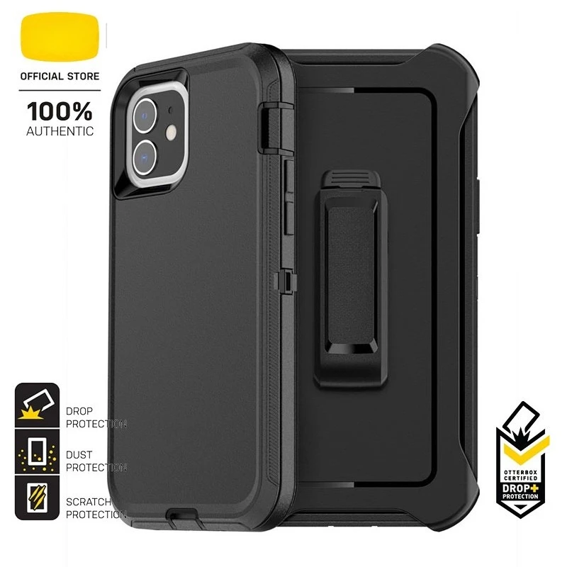Defender Series OTT Robuste Schutzhülle für iPhone 17E 17 Pro Max 16 15 14 13 12 11 16e, Hochbelastbare Sturzsichere Panzerhülle mit Clip